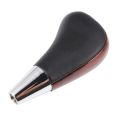 Wood Grain Car Gear Shift Knob for / Fortuner Crown Lever Shifter Stick Black. 