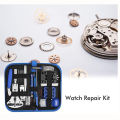 Kqueebee 185 PCS Watch Repair Tools Watch Battery Change Replacement Watch Back Opener Repair Kit, Spring Bar Tool Box Opener Kit. 
