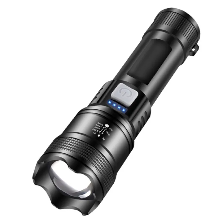 P70 Led High Power P70 Led Flashlight, Zoomable Telescopic Torch, Portable ...