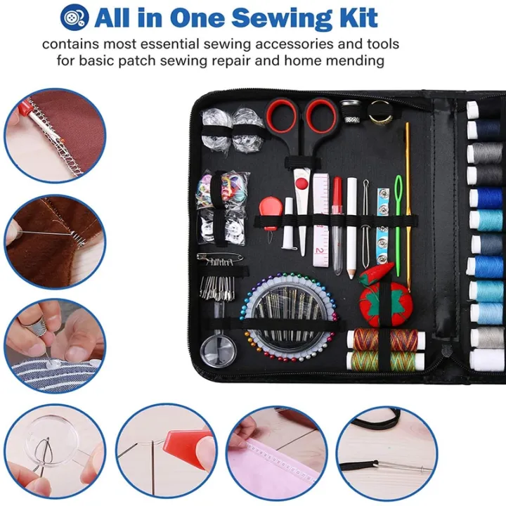 Sewing%20Box%2068-183Pcs%20Multi-function%20Travel%20Sewing%20Kit%20Stitch%20Needle%20Thread%20Storage%20Bag%20Fabric%20Craft%20Mom%20Xmas%20Gift%20Sewing%20Set%20-%20Image%205