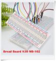 MB-102/MB102 BREADBOARD SOLDERLESS BREADBOARD / PROJECT BOARD 830 TIE POINTS ARDUINO RASPBERRY PI DIY. 