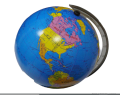 World Globe for Kids Learning, Educational 360' Rotating World Map Decorative Earth Children/ Globe for Classroom. 