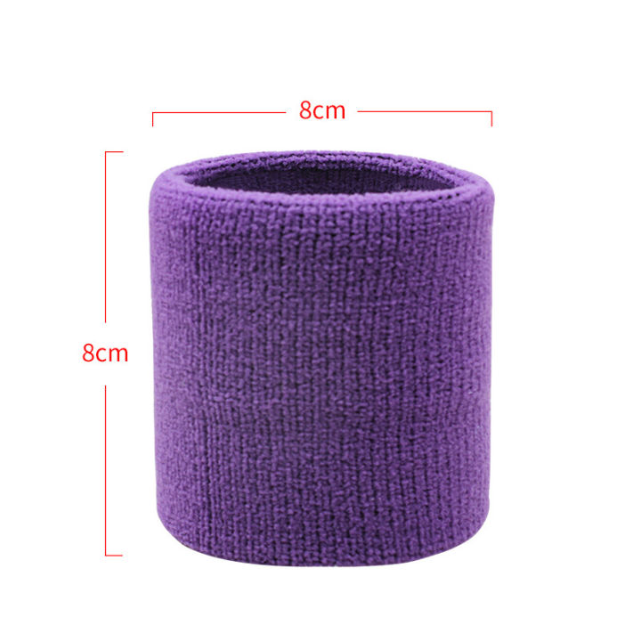 Cotton Wrist Support Band Wristband Sport Bracers Sweat Towel Cuff Wrist Guard Sunlight Mall