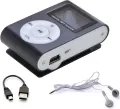 MP3 Player, Portable Mini MP3 Music Player with Headphone and USB Cable, Back Clip Lossless  MP3 Player Mini Clip USB Music Media Player Support 1-32GB Support SD TF Portable Simple MP3 Players. 