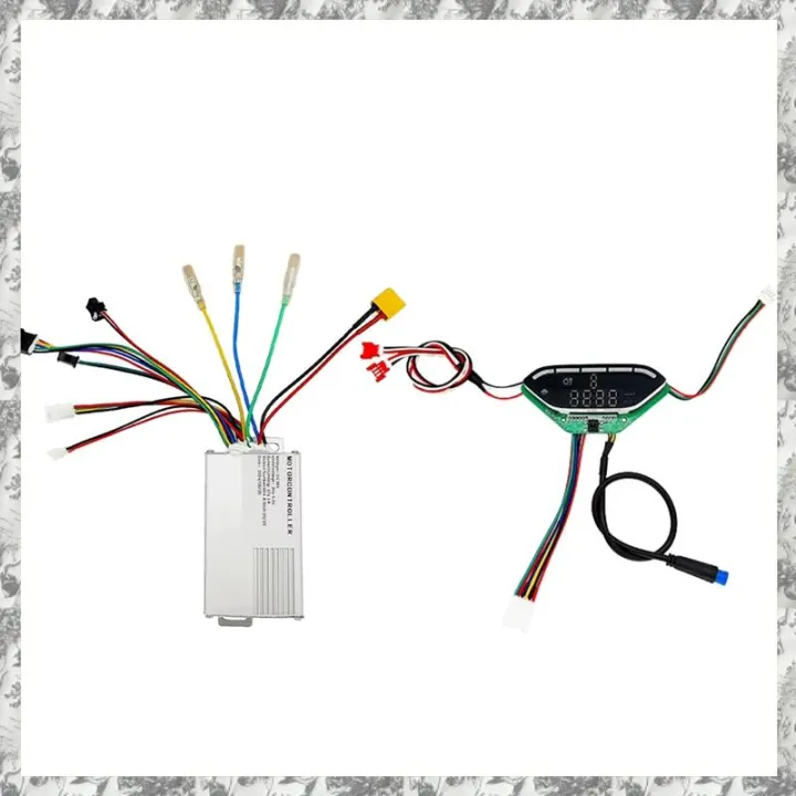 Medidor De Scooter Eléctrico E9T Con Freno Simple – Recambio De Goma, 89x41 Mm, Negro, Fácil De Instalar