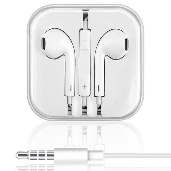 Iphone 5G 3.5mm Earphone Handfree With Mic Headset