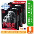 FIRE Xotica Condoms with six features - 12 Pcs. 