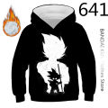 Anime Dragon Ball Hoodie Kids Coat for Boys Goku Hoodie Kids Fashion Sweatshirt Casual Long Sleeve Spring Men Women Pullover. 
