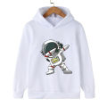 2023 pink kids astronaut cartoon clothes baby boys cotton shirt fashion cotton hoodie children spaceman tops undershirt. 