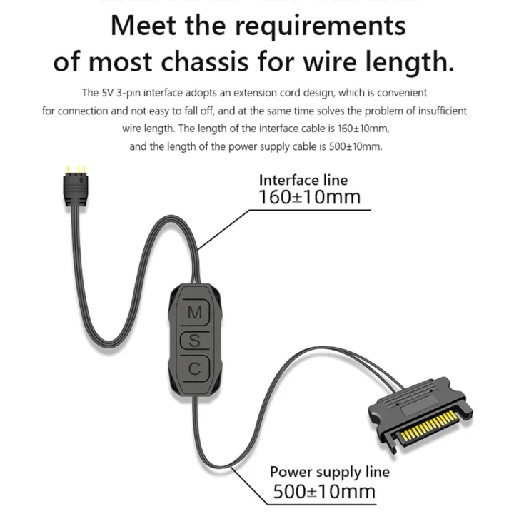 Argb%20Controller%205v%203pin%20To%20Sata%20Power%20Supply%20Mini%20Rgb%20Controller%203pin%20Hub%20For%20Computer%20Cpu%20Case%20Cool%20Fan%20Led%20Radiator%20-%20Image%206
