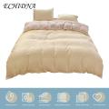 Machine Washable Bedding Luxurious 4-piece Bedding Set in Solid Colors Soft Fabric Machine Washable Perfect for Bedroom or Dorm Great Housewarming Gift Four Piece Bed Set. 
