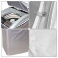 Roller/Pulsator Washing Machine Dryer Dust Cover Washing Machine Lid Adjustable Waterproof Waterproof Cover Dustproof Sun with Zipper Protective Cover Home. 