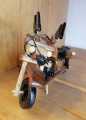 Wooden Motorcycle Ornamental High Quality Statue For Home and Office Table Decoration. 