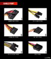 Powerex REX III 500W Gaming Power Supply. 