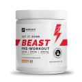 Wellcore - Beast Mode Pre Workout Supplement (420g, 30 Servings) | Valencia Orange | Pre workout For Men & Women With 200 mg Alpha GPC | 200 mg Caffeine | 6500mg Citrulline Complex | 1000mg Creatin(FROM INDIA)NUSSe. 