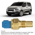 High Hardness Coolant Temperature Sensor 9617916180 Accurate Engine Coolant Temperature Sensor Replacement for PEUGEOT PARTNER. 