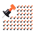50 Pieces of Tile Leveler Kit Tile Leveler Clip Tile Positioning Artifact Tile Bricklayer'S Auxiliary Tools Set. 