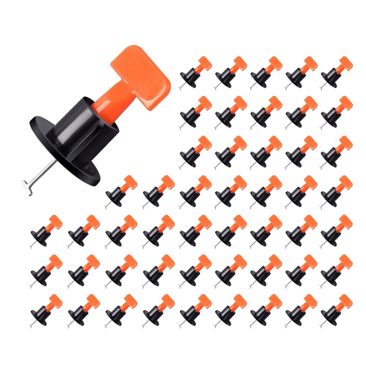 50 Pieces of Tile Leveler Kit Tile Leveler Clip Tile Positioning Artifact Tile Bricklayer'S Auxiliary Tools Set