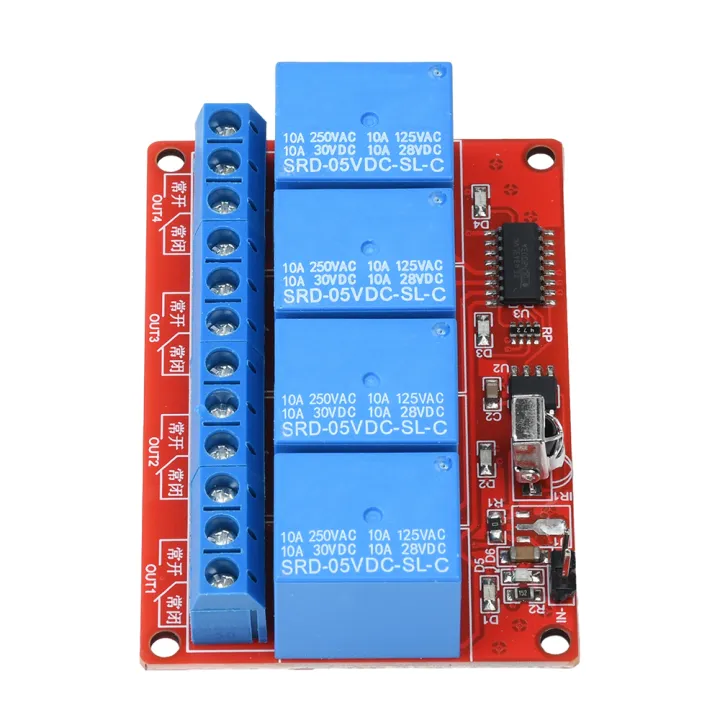 DC%205V%2012V%201%20Channel%204%20Channel%20Relay%20Module%20IR%20Remote%20Switch%20Control%20Relay%20Driving%20Board%20Controller%20Self%20Locking%20Jog%20-%20Image%207