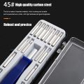 16 / 32-in-1 Screwdriver Set Box With Magnetic Handle & Complete Accessories, DIY Convenient Multi-functional Mini Ratchet Tool - Home And Professional Repair Kit, Auto Repair Tool Accessories. 