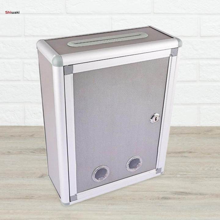 Locking%20Wall%20Mounted%20Mailbox%20Metal%20Weatherproof%20Outdoor%20Mailbox%20with%20Key%20Lock%20Key%20Lock%20Mailbox%20for%20-%20Image%203