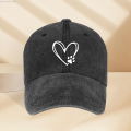 Anrushide Retro Distressed Washed Solid Color Love Dog Claw Baseball Cap Luxury For Men and Couples Duck Tongue Cap Outdoor Sun Protection Hat. 
