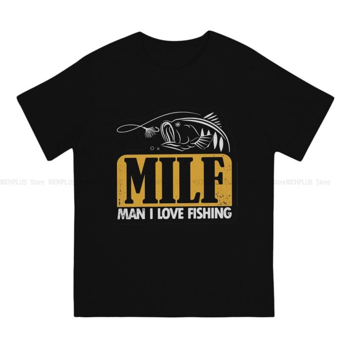 Man%20I%20love%20Fishing%20TShirt%20For%20Male%20MILF%20Clothing%20Novelty%20Polyester%20T%20Shirt%20Soft%20-%20Image%202