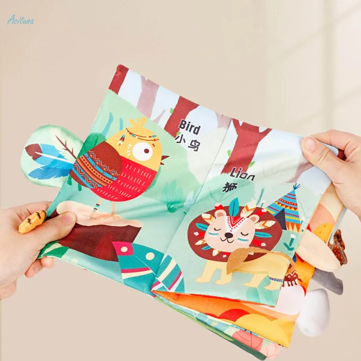 Baby%20Crinkle%20Book%20Development%20Books%20Soft%20Carseat%20Toy%20Interactive%20Infant%20touch%20Cloth%20Book%20Hand%20Puppet%20Fabric%20Books%20for%20Birthday%20Activity%20-%20Image%204