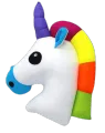 Unicorn Shaped Cushion/Pillow. 