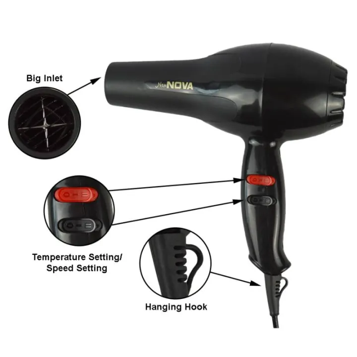 3000W%20/%202800W%20/%202000W%20/%201800W%20/%20750W%20Nova%20Professional%20Hair%20Dryer%20with%20Adjustable%20Heat%20and%20Speed%20Settings%20-%20Image%202