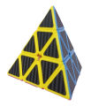 Pyramid Speed Magic Rubik's Cube Carbon Fiber Sticker Cube (3*3*3) - PYRAMINX - Professional Puzzle Education -Toys for Children. 