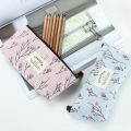 Zipper Bags for Pencil Students Pencil Case Striped Grid Pencil Bag Pouch Floral Flower Kids Primary Students Gift Pen Bags. 