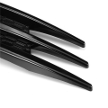 4x for Golf 7 MK7 2013-2017 Gloss Black Car Bumper Fog Light Grille Cover Trim. 