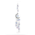 Crystal Wind Chime Hangings Pendant Gold Silver Series Star Moon Creative Home Aeolian Bell Windbell Decoration For Home Bedroom. 