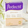 PERFECTIL Original Extra Support Hair, Skin & Nails Supplement Phsn Capsules by Vitabiotics UK. 