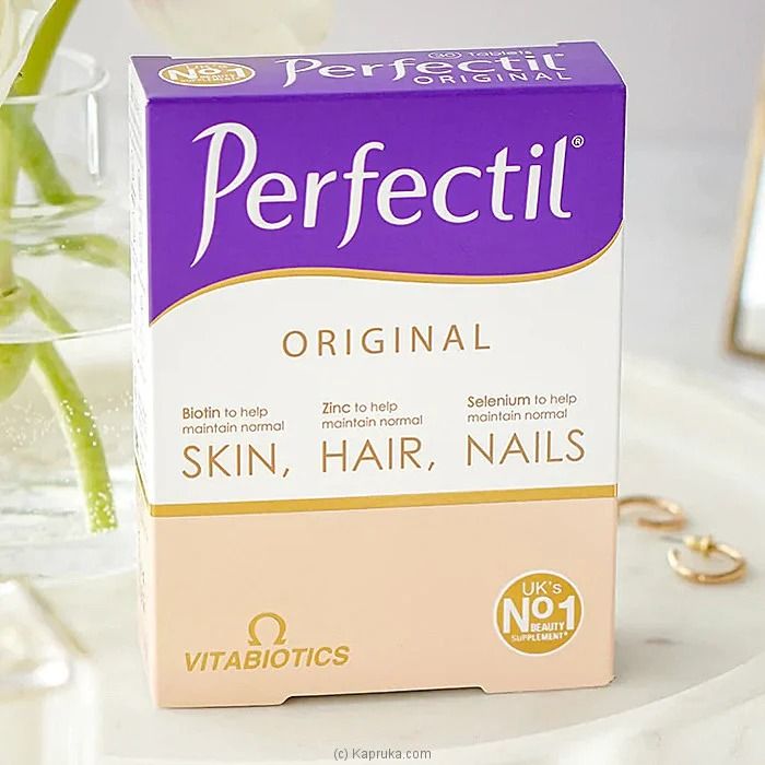 PERFECTIL Original Extra Support Hair, Skin & Nails Supplement Phsn Capsules by Vitabiotics UK