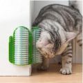 🐱🐶【Delivery from MY】tempat sikat kucing gatal garu Cat Toy Massager Corner Itching Device Cat Scratch an Itch Toy Petting Brush Pet Cat Face. 