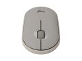 Logitech Pebble Wireless Mouse with Bluetooth or 2.4 GHz Receiver, Silent, Slim Computer Mouse with Quiet Clicks, for Laptop/Notebook/iPad/PC/Mac/Chromebook. 