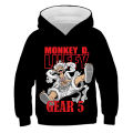 Anime One Piece Hoodies For Children Clothing Hoodies Kids Clothes Tops Boys Girls Sweatshirt Cartoon Hoodie Winter Pullovers. 