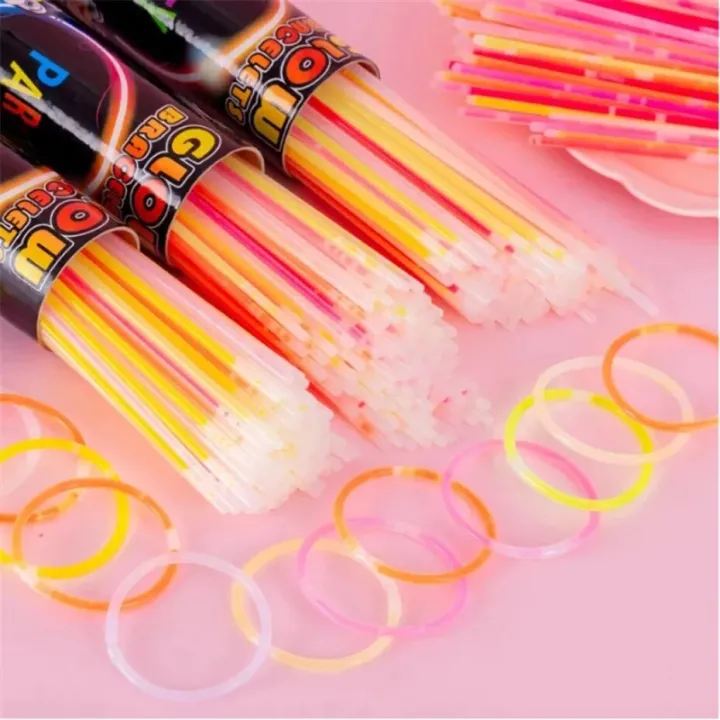 100/200PCS%20Glow%20Sticks%20Party%20Fluorescence%20Light%20Glow%20In%20The%20Dark%20Bracelet%20Necklace%20Neon%20Wedding%20Birthday%20Party%20Props%20Decor%20-%20Image%206