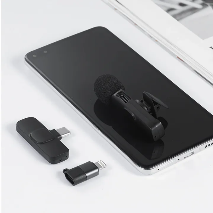 K8%20Wireless%20Microphone%20Clip%20Mic,%20Digital%20Mini%20Lavalier%20Microphones,%20Lapel%20Clip-on%20Collar%20Type%20C%20Lightning%20Microphone%20Compatible%20for%20iPhone%20&%20All%20iOS%20Android%20Devices%20-%20Image%2010