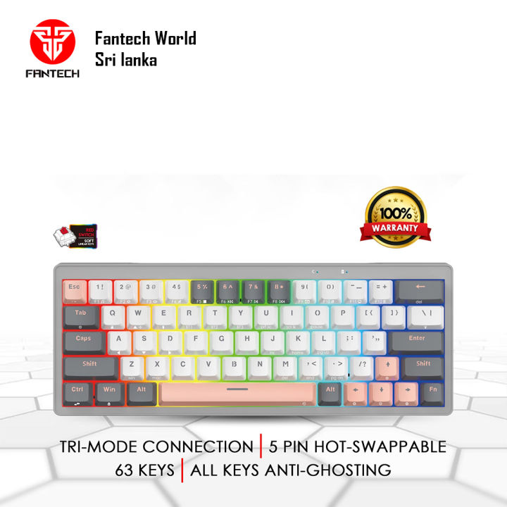 Fantech Mk912 Atom Pro63 Mechanical Keyboard