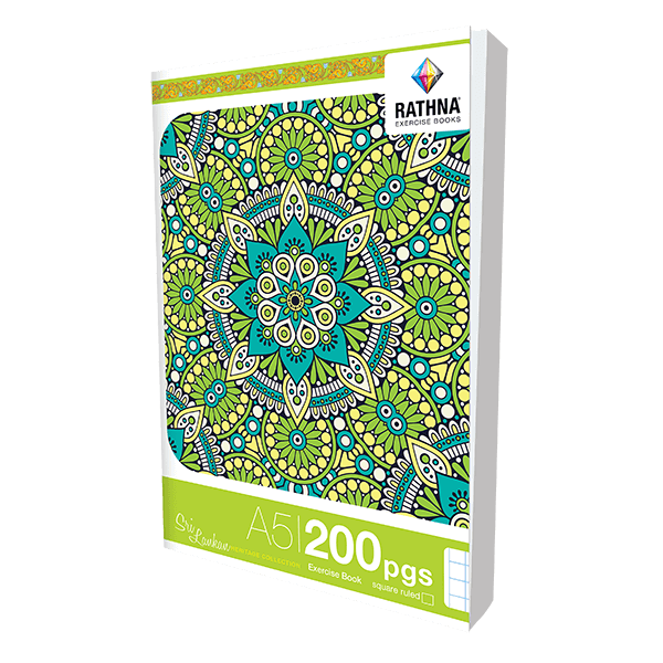 Rathna Exercise Book Square Ruled 200Pgs