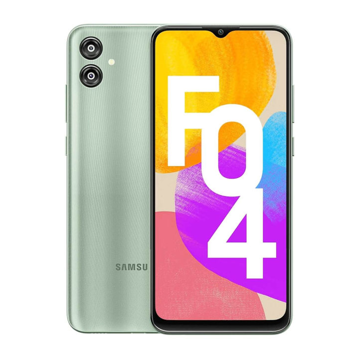 Samsung Galaxy F04 Smartphone - 6.5" PLS LCD - 4GB RAM 64GB Internal Storage - Li-Po 5000mAh Battery - 4G - Android 12