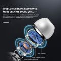 SUPER BASS White Earphones 3.5mm Connector with Mic - Super Quality Stereo Headset with 3.5mm jack - Stereo Handsfree / Handsfree Extra Bass Headphone Handsfree With Microphone Headphones Wired Earphones - MU35 WHITE. 