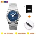 SKMEI New Sports Quartz Clock Male Full Steel Time Week Date Sports Watch Mens Waterproof Sports Wristwatches For Men 9288(Free velvet bag). 