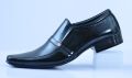 Men's Genuine Leather Office Shoes - Black. 