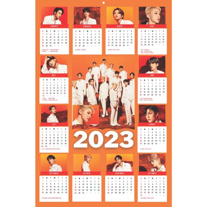 2023%20SEVENTEEN%20KPOP%20Calendar+Lamination%202%20Sides%20Korean%20IDOL%20UNOFFICIAL%20SCOUPS%20WONWOO%20MINGYU%20VERNON%20WOOZI%20JEONGHAN%20JOSHUA%20DK%20SEUNGKWAN%20HOSHI%20JUN%20THE8%20DINO!%20-%20Image%202