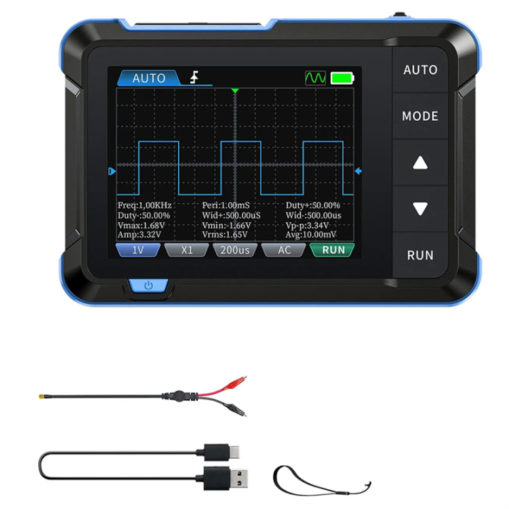 DSO153 Digital Oscilloscope and Signal Generator 5MSa/S Sampling Rate ...
