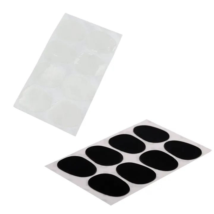 PDTYMWNG 8Pcs 0.3Mm Mouthpiece Patches Pads Cushions & 8Pcs Alto/Tenor Saxophone Sax Mouthpiece Patches Pads